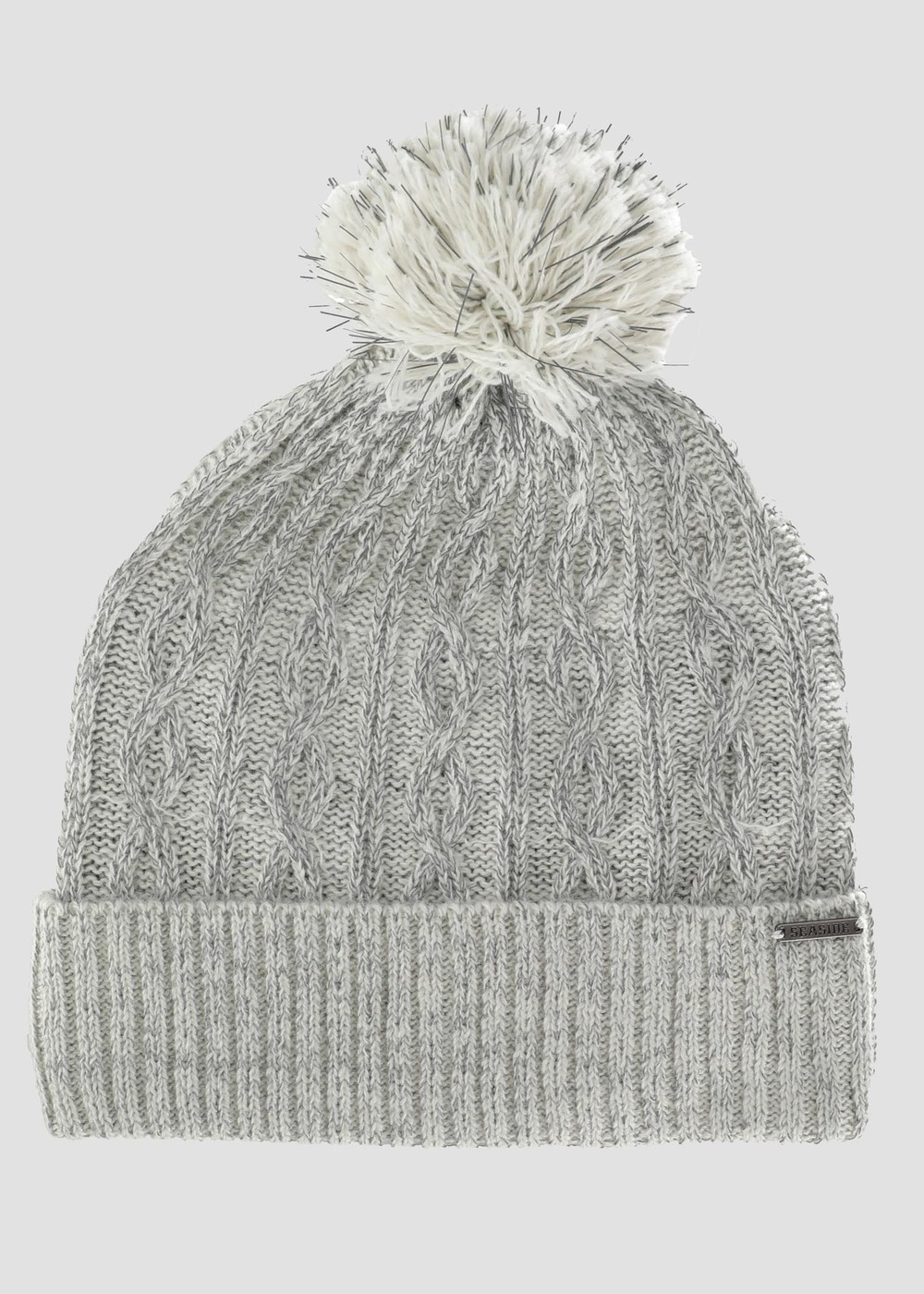 Long Island Wool Reflective Hat Pompom, Off White, Onesize, Pannband | Dam - Accessoarer - Mössor & Pannband | Padelspecialisterna