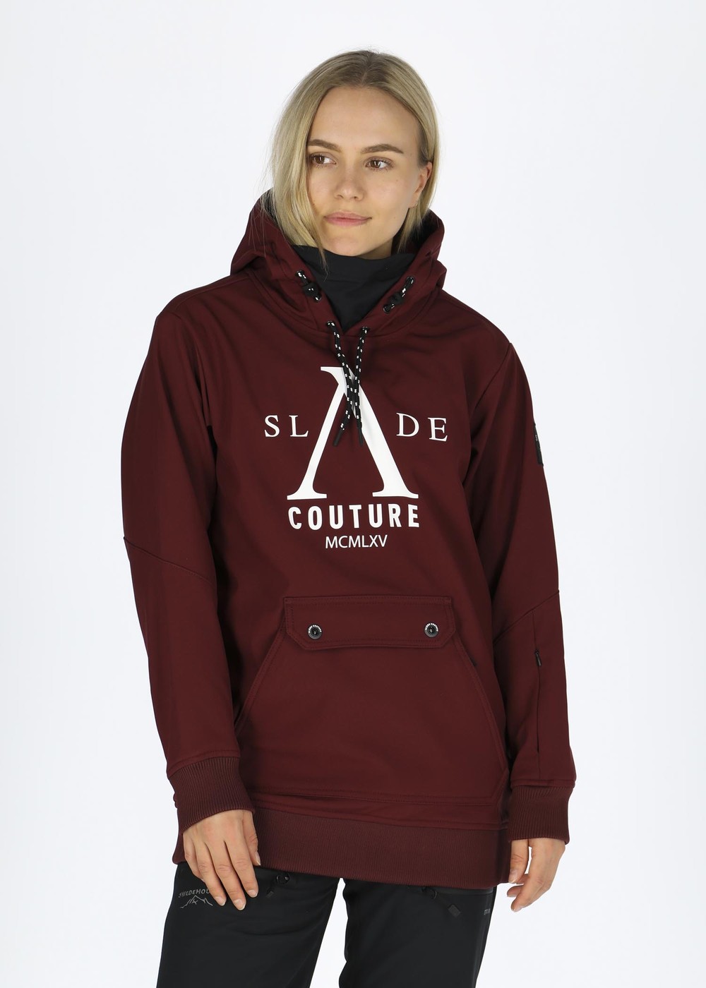 Colorado Softshell Snow Hood W, Burgundy/White, 44, Vinterjackor | Dam - Kläder - Jackor - Vinterjackor | Padelspecialisterna