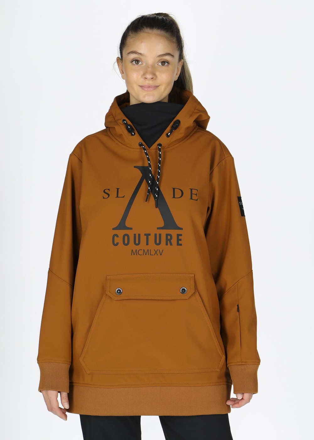 Colorado Softshell Snow Hood W, Almond/Black, 40, Vinterjackor | Dam - Kläder - Jackor - Vinterjackor | Padelspecialisterna