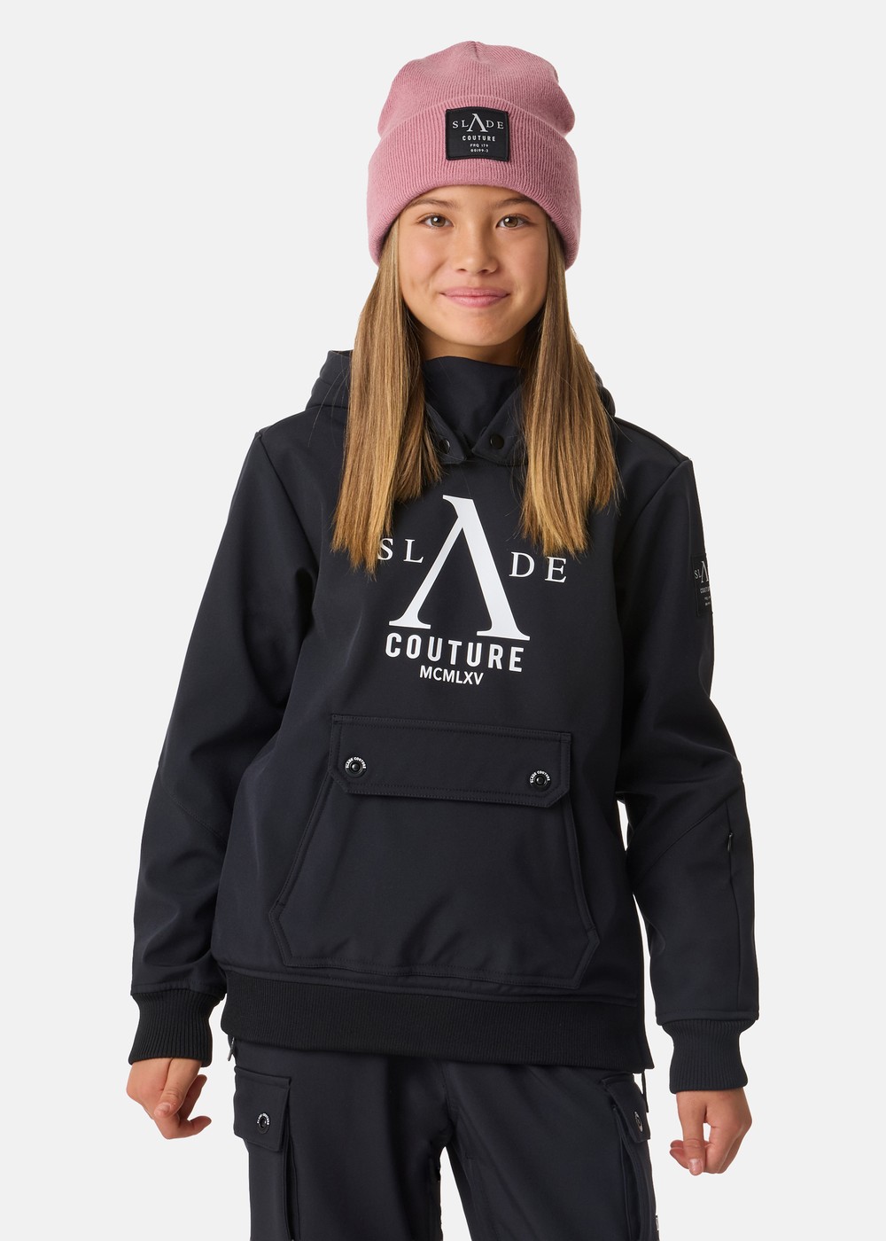 Colorado Softshell Snow Hood Jr, Black, 150, Skidjackor | Junior - Kläder - Jackor - Skidjackor | Padelspecialisterna