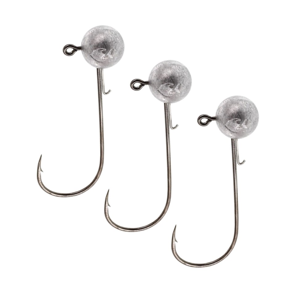 Roundup Hd 3pcs, Natural Mustad, 5, Jiggskallar | Sport & aktivitet - Fiske - Krokar och tillbehör - Jiggskallar | Padelspecialisterna