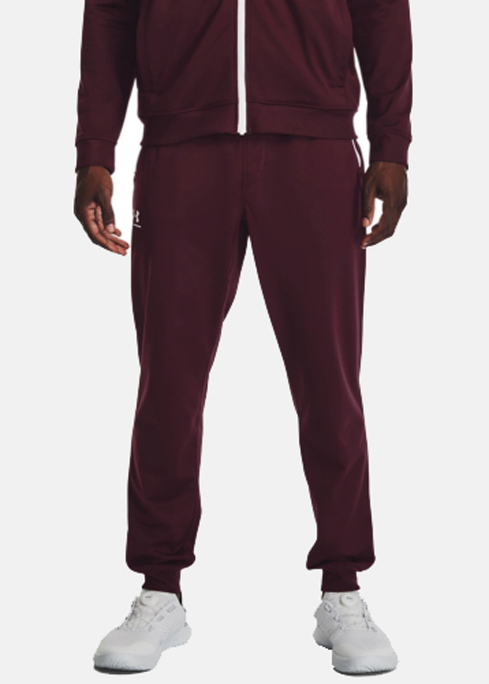 Sportstyle Tricot Jogger, Dark Maroon, S, Vardagsbyxor | Herr - Kläder - Byxor - Vardagsbyxor | Padelspecialisterna