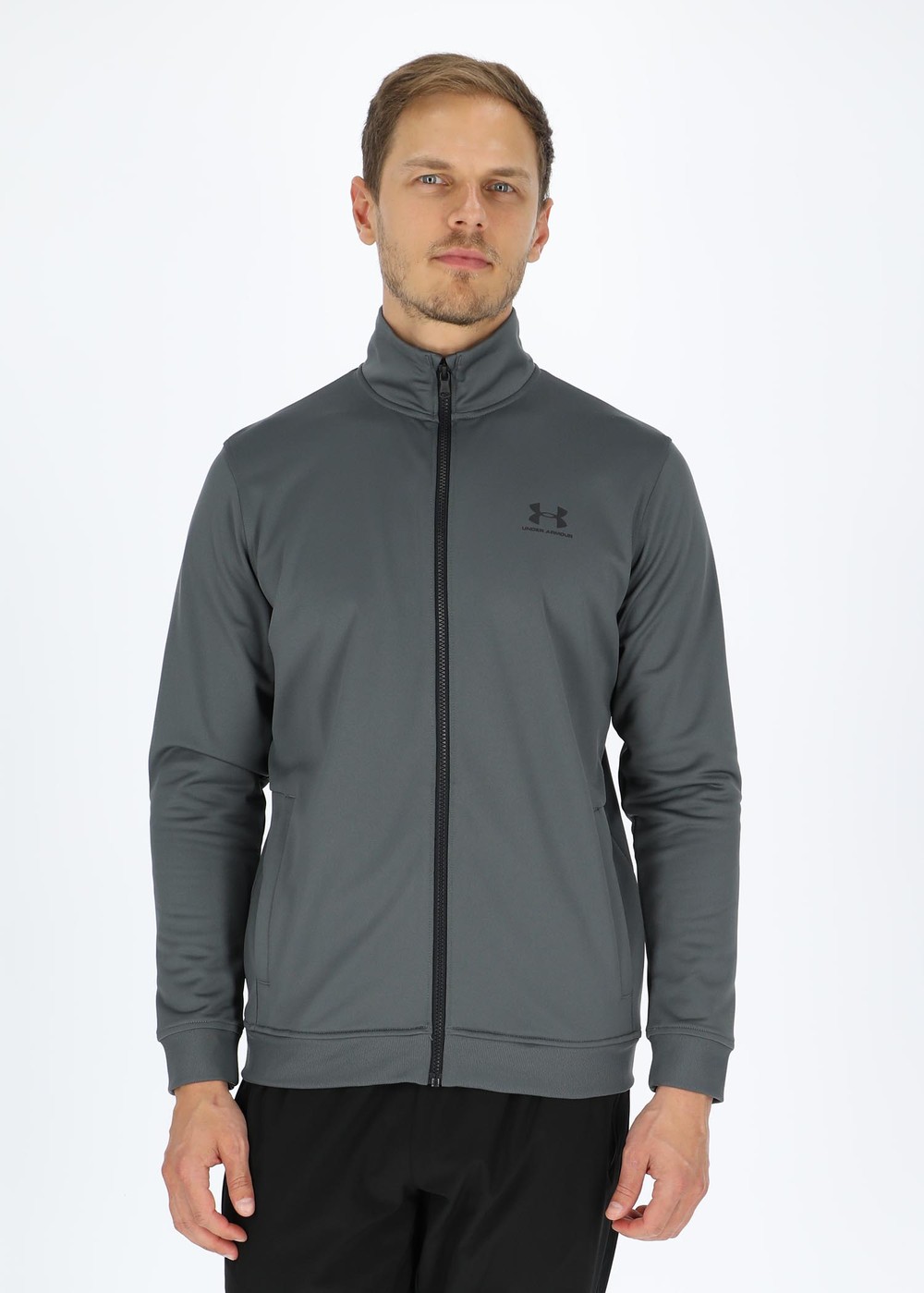 Sportstyle Tricot Jacket, Pitch Gray, S, Vårjackor | Herr - Kläder - Jackor - Vårjackor | Padelspecialisterna