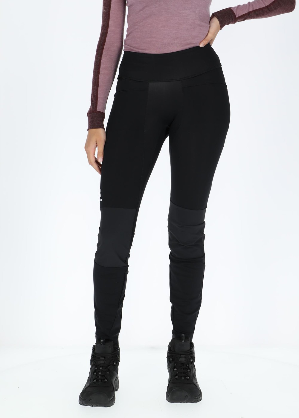 Luna Tights Women, True Black, S, Långa Tights | Dam - Kläder - Tights - Långa tights | Padelspecialisterna
