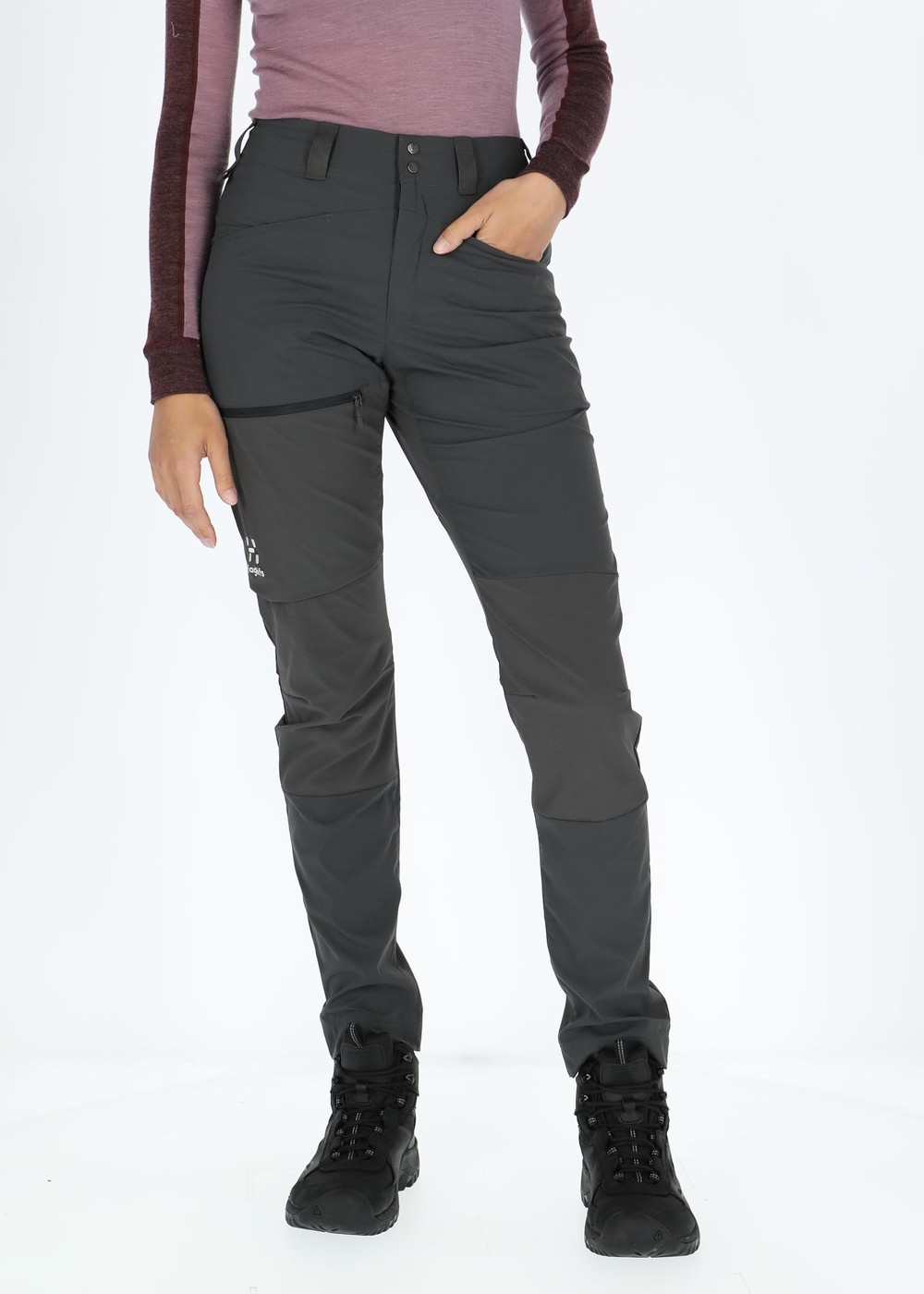 Lite Slim Pant Women, Magnetite, 38, Byxor | Dam - Aktivitet - Outdoorkläder - Byxor | Padelspecialisterna