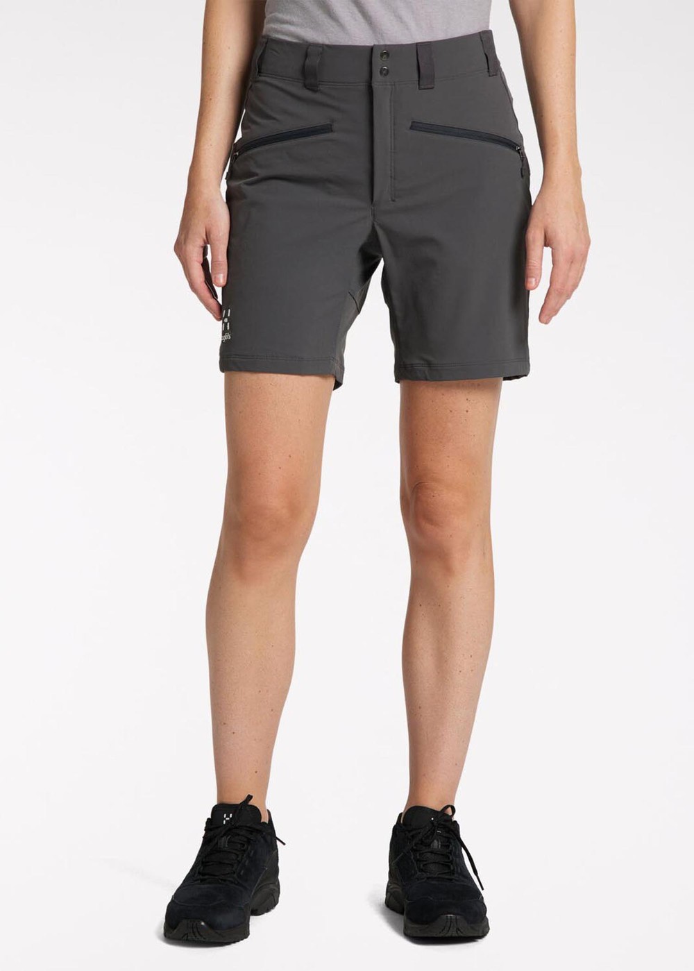 Mid Standard Shorts Women, Magnetite, 40, Vandringsshorts | Dam - Kläder - Shorts - Vandringsshorts | Padelspecialisterna