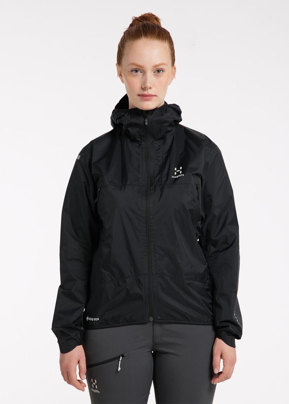 L.I.M Gtx Jacket Women, True Black, L, Regnjackor | Dam - Kläder - Regnkläder - Regnjackor | Padelspecialisterna