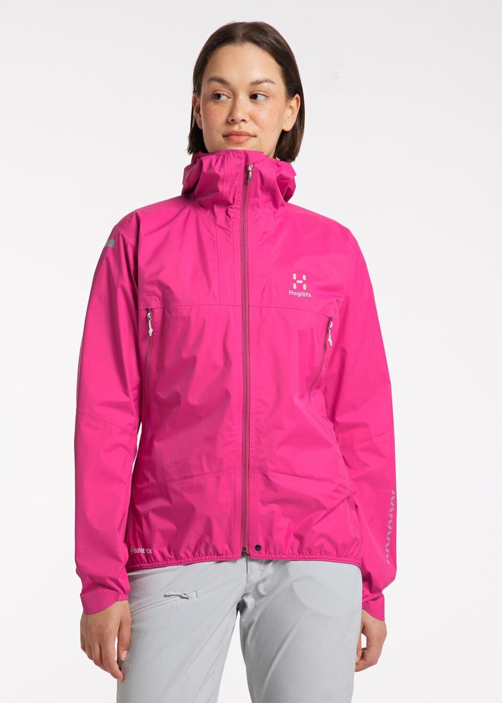 L.I.M Gtx Jacket Women, Ultra Pink, Xs, Regnjackor | Dam - Kläder - Regnkläder - Regnjackor | Padelspecialisterna