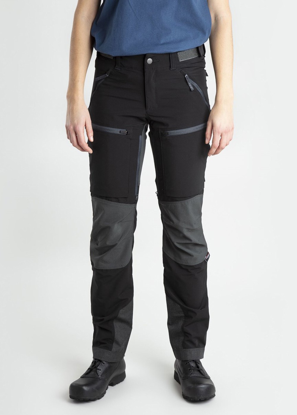 Askro Pro Ws Pant, Black/Charcoal, 44, Byxor | Dam - Aktivitet - Outdoorkläder - Byxor | Padelspecialisterna