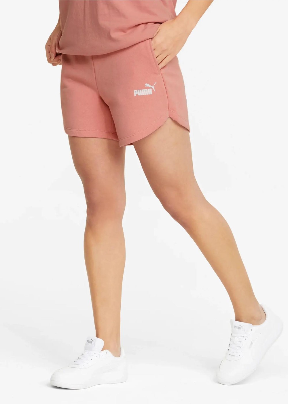Ess 5"" High Waist Shorts Tr, Rosette, Xs, Sweatshorts | Mode - Shorts - Sweatshorts | Padelspecialisterna