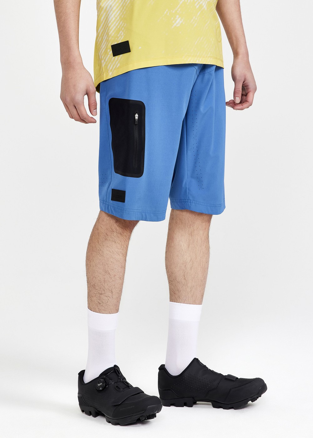 Adv Offroad Xt Shorts W Pad M, Zils, M, Cykelbyxor | Herr - Kläder - Byxor - Cykelbyxor | Padelspecialisterna