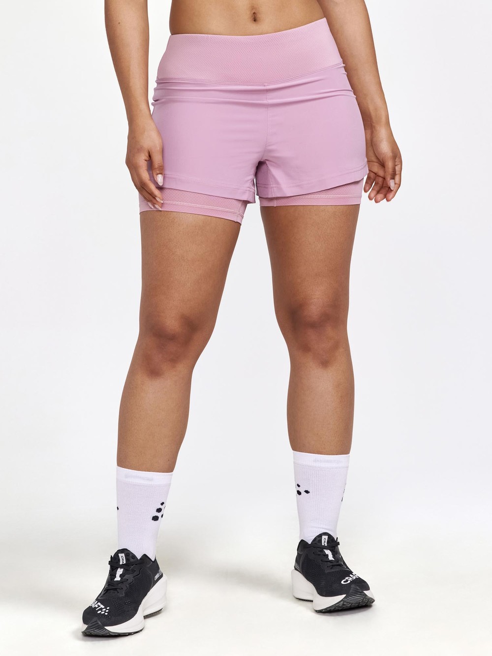 Adv Essence 2-In-1 Shorts W, Dawn, L, Träningsshorts | Dam - Kläder - Shorts - Träningsshorts | Padelspecialisterna