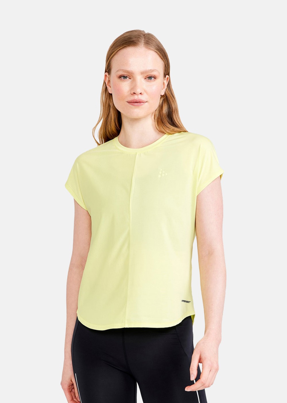 Core Essence Ss Tee W, Giallo, Xs, Löparkläder | Sport & aktivitet - Sporter - Löpning - Löparkläder | Padelspecialisterna
