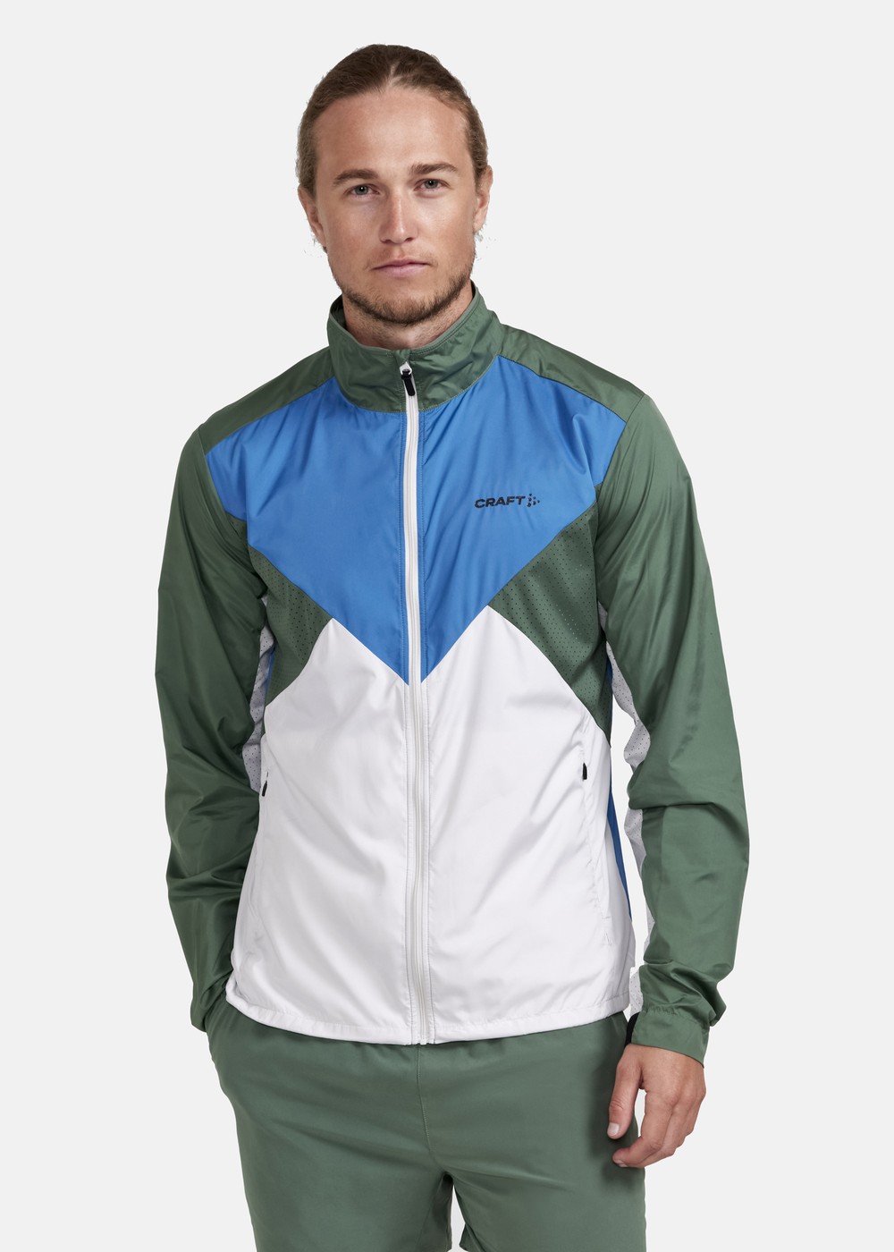 Adv Essence Wind Jacket M, Moss-Fluid, Xl, Träningsjackor | Herr - Aktivitet - Träningskläder - Träningsjackor | Padelspecialisterna