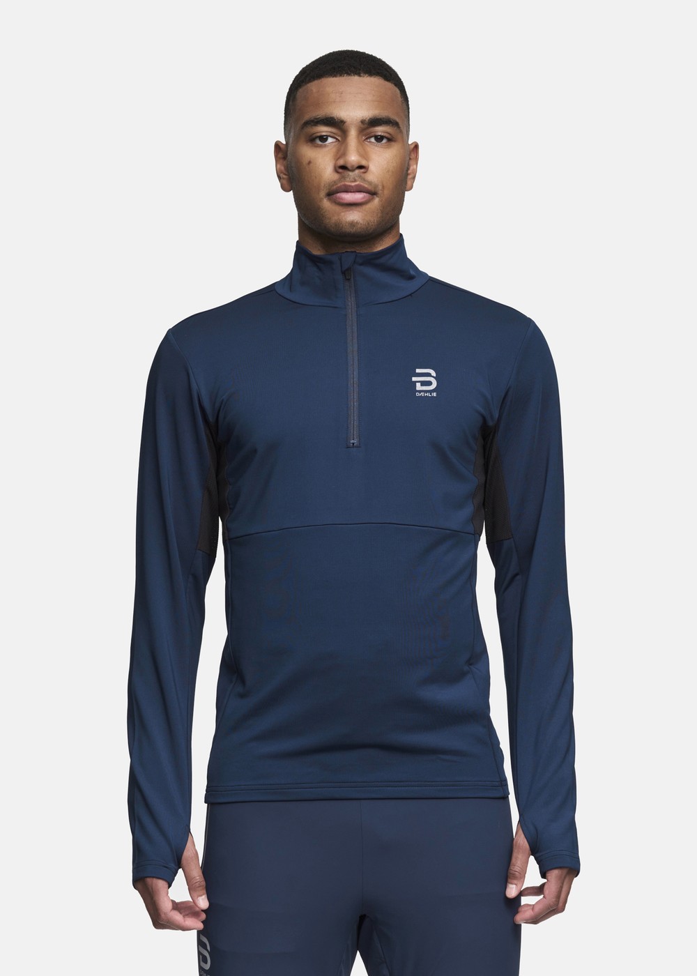Long Sleeve Run, Navy, Xl, Träningströjor | Herr - Aktivitet - Träningskläder - Träningströjor | Padelspecialisterna