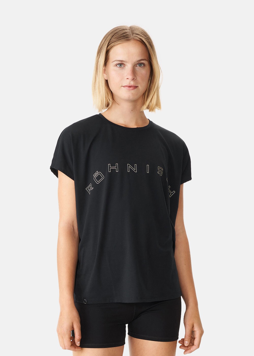 Clara Loose Tee, Black, Xs, Löparkläder | Sport & aktivitet - Sporter - Löpning - Löparkläder | Padelspecialisterna