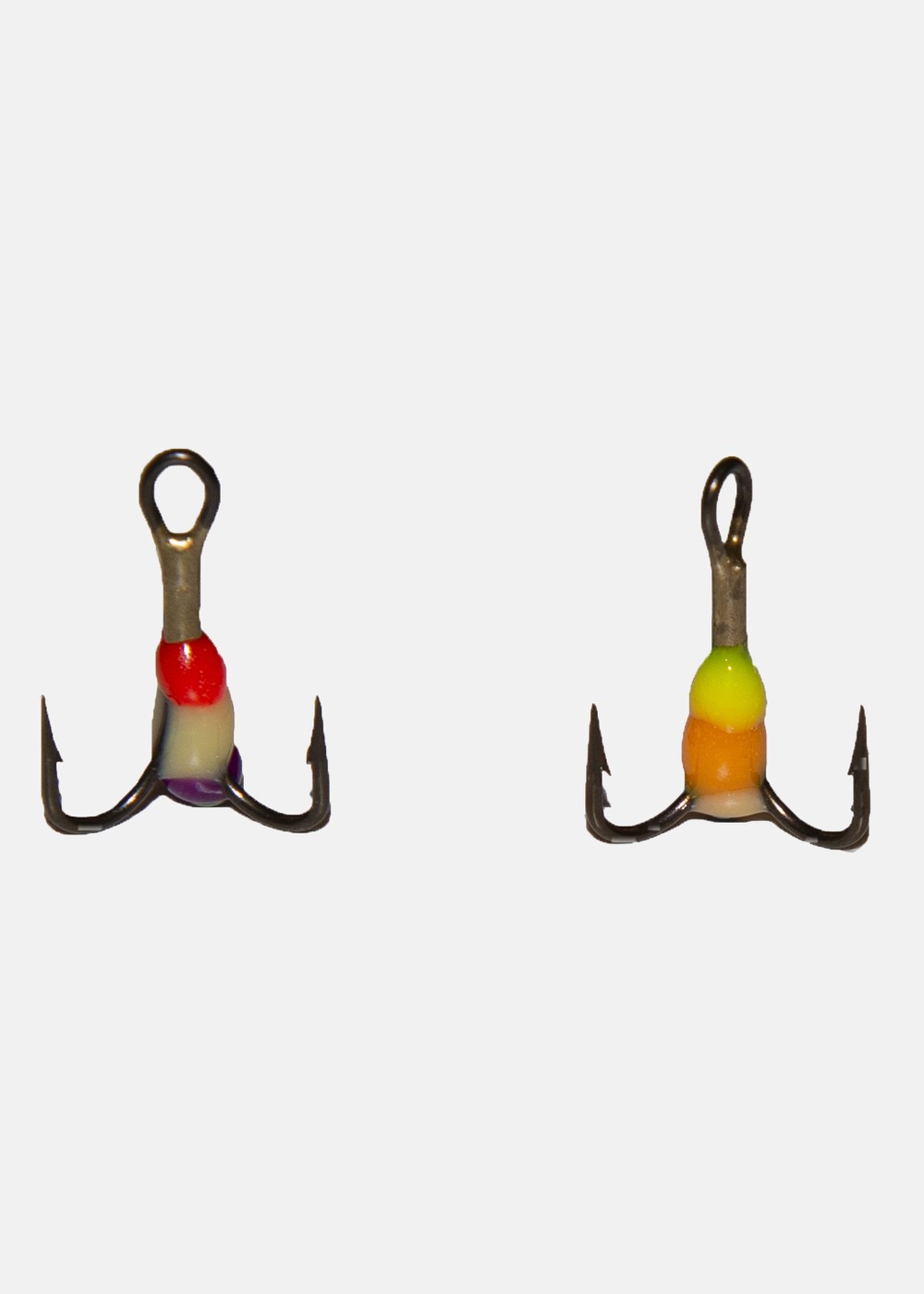 Blue Fox Lyskrok 2-Pack, Orange Yellow / Grey Red, 12, Pirkar | Sport & aktivitet - Fiske - Fiskedrag - Pirkar | Padelspecialisterna