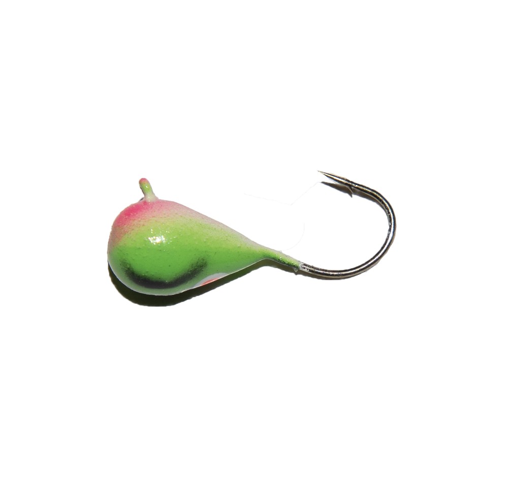 Raindrop With Eye 8, Orange/Gul/Grön, 8, Pirkar | Sport & aktivitet - Fiske - Fiskedrag - Pirkar | Padelspecialisterna