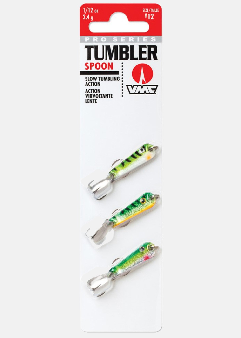 Tumbler Spoon Kit 3-Pack 2,4g, Live, 2.4g, Pirkar | Sport & aktivitet - Fiske - Fiskedrag - Pirkar | Padelspecialisterna