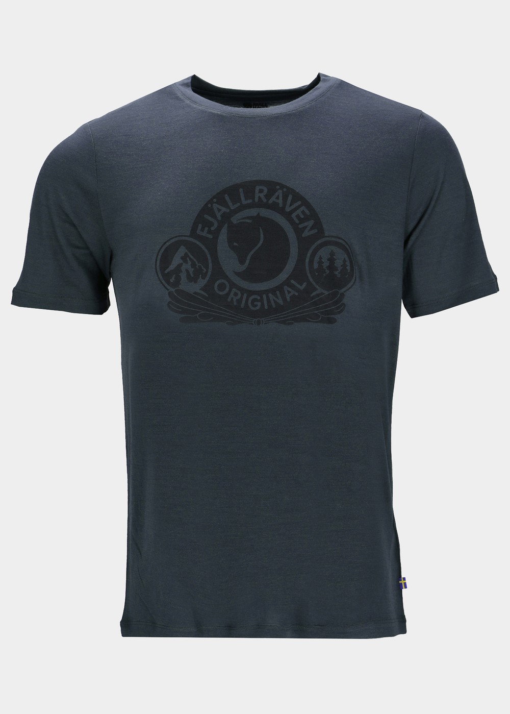 Abisko Wool Classic Ss M, Dark Navy, S, T-Shirts | Herr - Aktivitet - Outdoorkläder - T-shirts | Padelspecialisterna