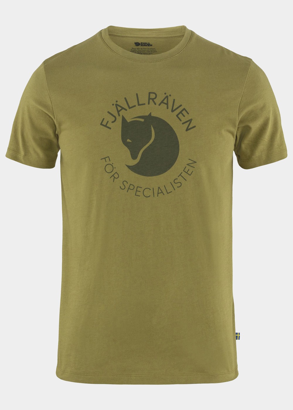 Fjällräven Fox T-Shirt M, Moss Green, S, T-Shirts | Herr - Aktivitet - Outdoorkläder - T-shirts | Padelspecialisterna