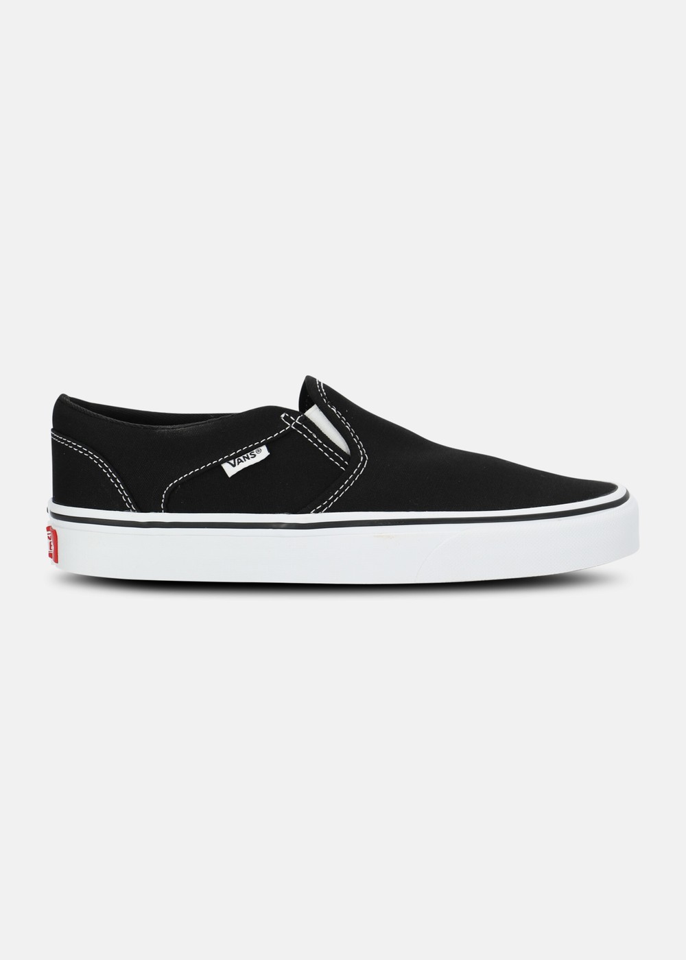 Wm Asher, (Canvas) Black/White, 36.5 (Us 6.5), Sneakers | Dam - Skor - Sneakers | Padelspecialisterna
