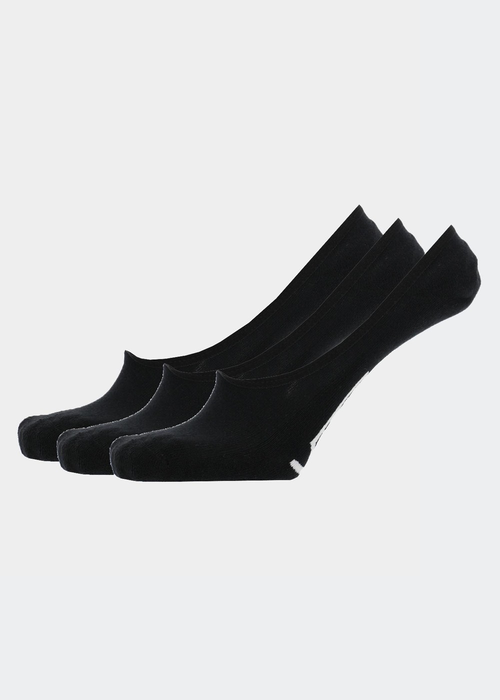 Mn Classic Super No Show (9.5-, Black, Onesize, Bomullsstrumpor | Herr - Kläder - Strumpor - Bomullsstrumpor | Padelspecialisterna