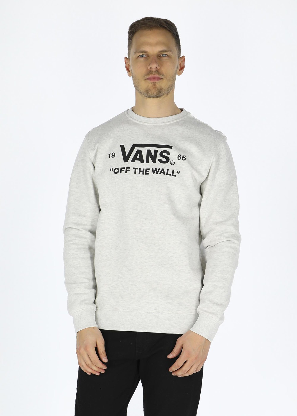 Mn Mini Otw Crew-B, White Hthr, Xl, Sweatshirts | Herr - Kläder - Tröjor - Sweatshirts | Padelspecialisterna