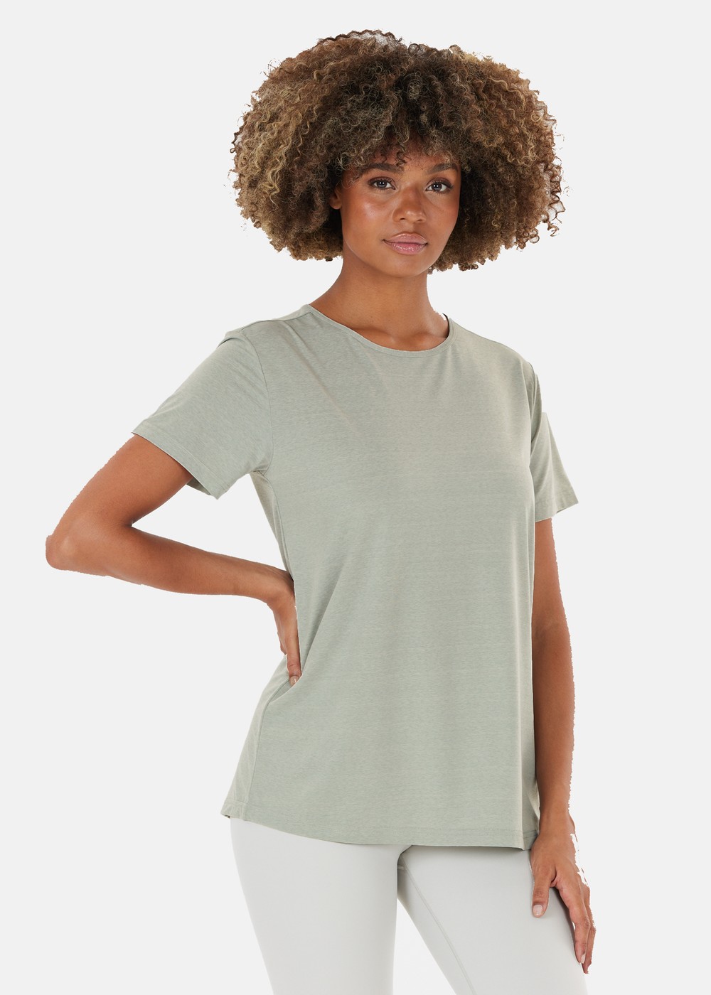 Lizzy W Slub S/S Tee, Belgian Block, 38, Löpar-T-Shirts | Dam - Aktivitet - Löparkläder - Löpar-t-shirts | Padelspecialisterna