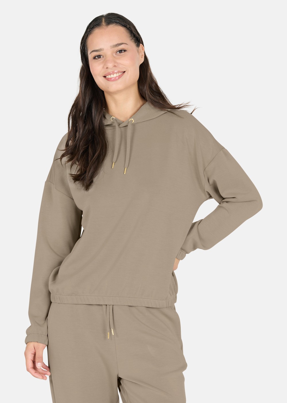 Namier W Hoody, Vintage Khaki, 36, Hoodies | Dam - Kläder - Tröjor - Hoodies | Padelspecialisterna