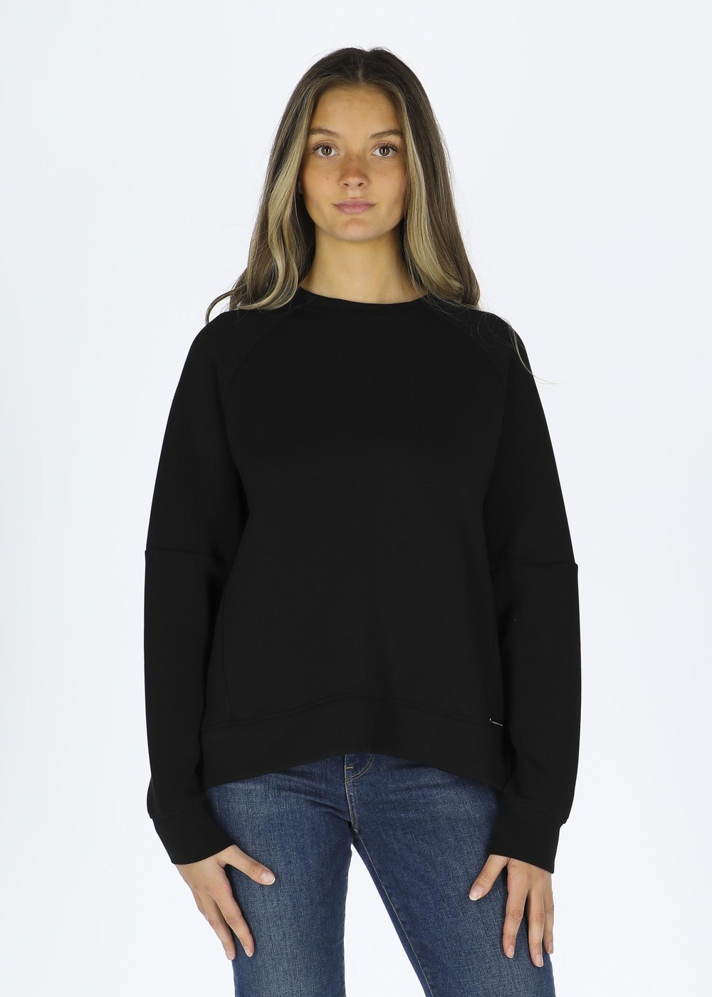 Jacey W Crew Neck, Black, 42, Träningströjor | Dam - Aktivitet - Träningskläder - Träningströjor | Padelspecialisterna