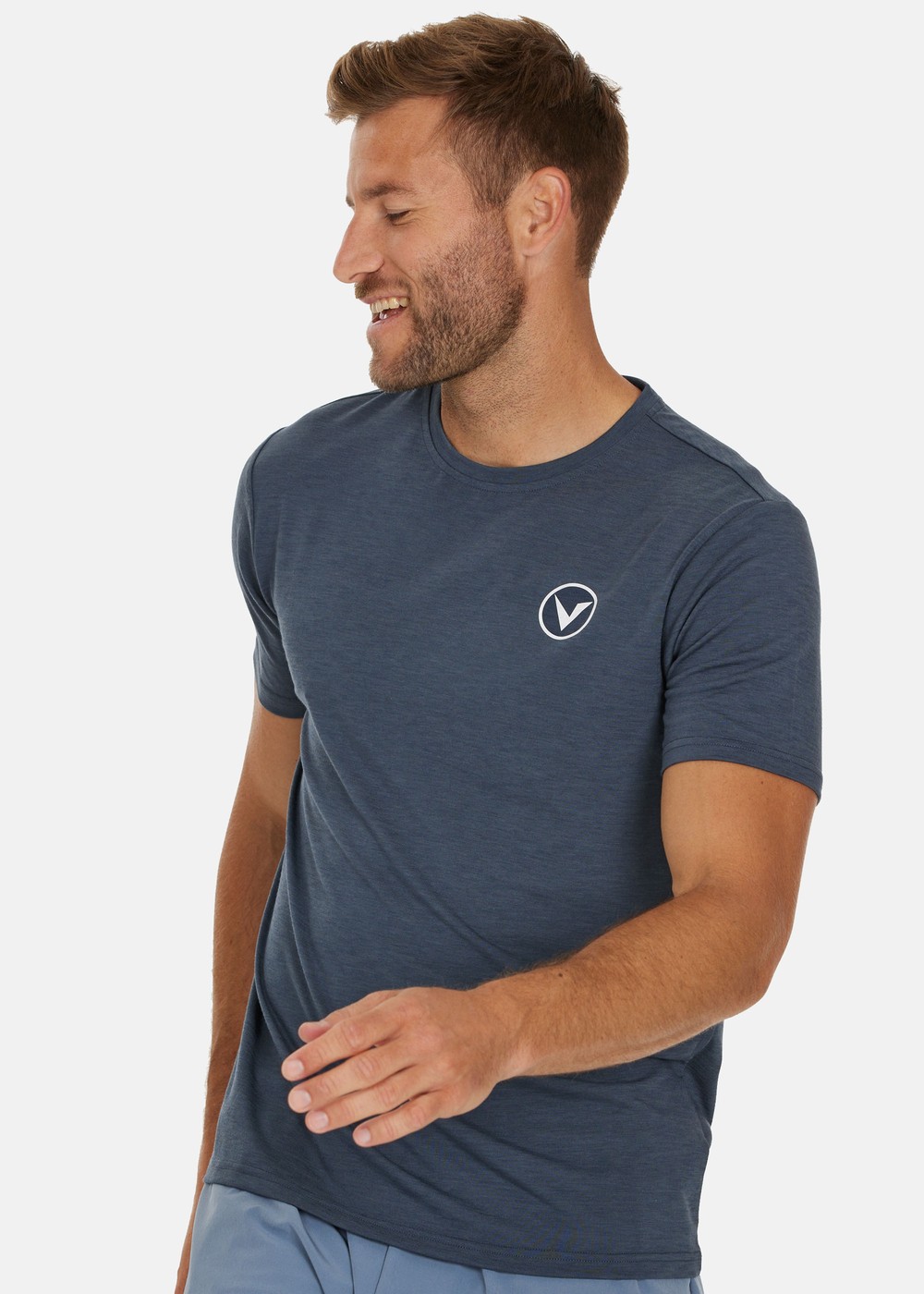 Jokers M S/S Tee, Blue Nights, 2xl, Tränings-T-Shirts | Herr - Aktivitet - Träningskläder - Tränings-t-shirts | Padelspecialisterna