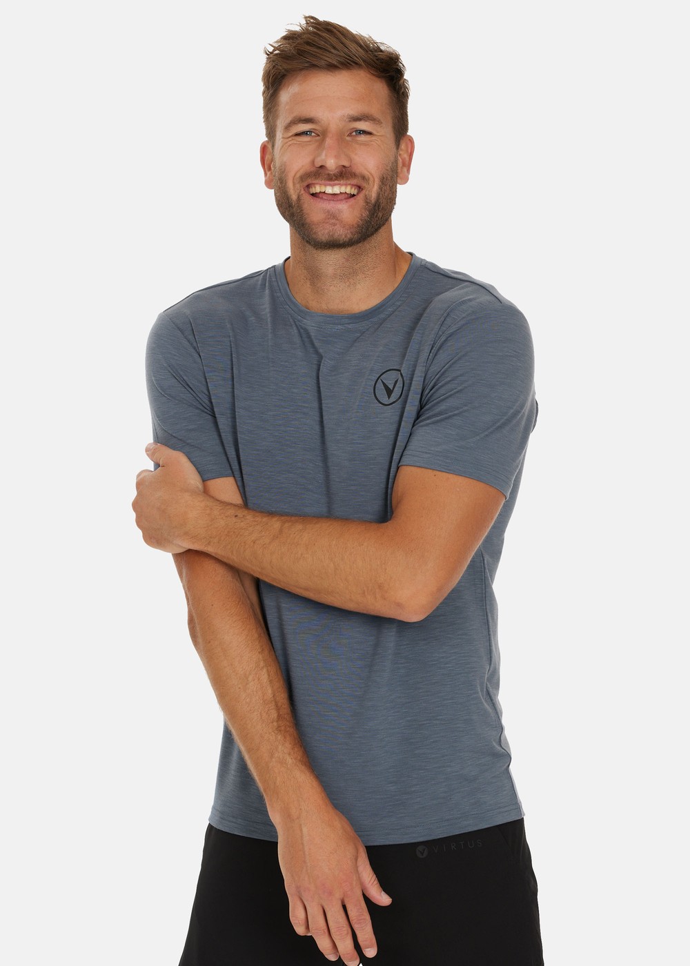 Jokers M S/S Tee, Flint Stone, S, Tränings-T-Shirts | Herr - Aktivitet - Träningskläder - Tränings-t-shirts | Padelspecialisterna