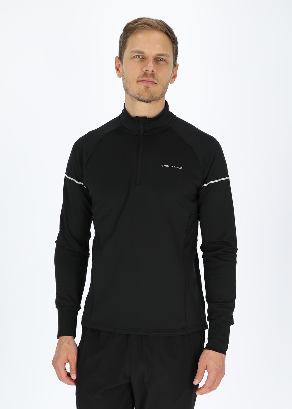 Kredly M Active Stretch Midlay, Black, 2xl, Fleecetröjor | Herr - Kläder - Tröjor - Fleecetröjor | Padelspecialisterna