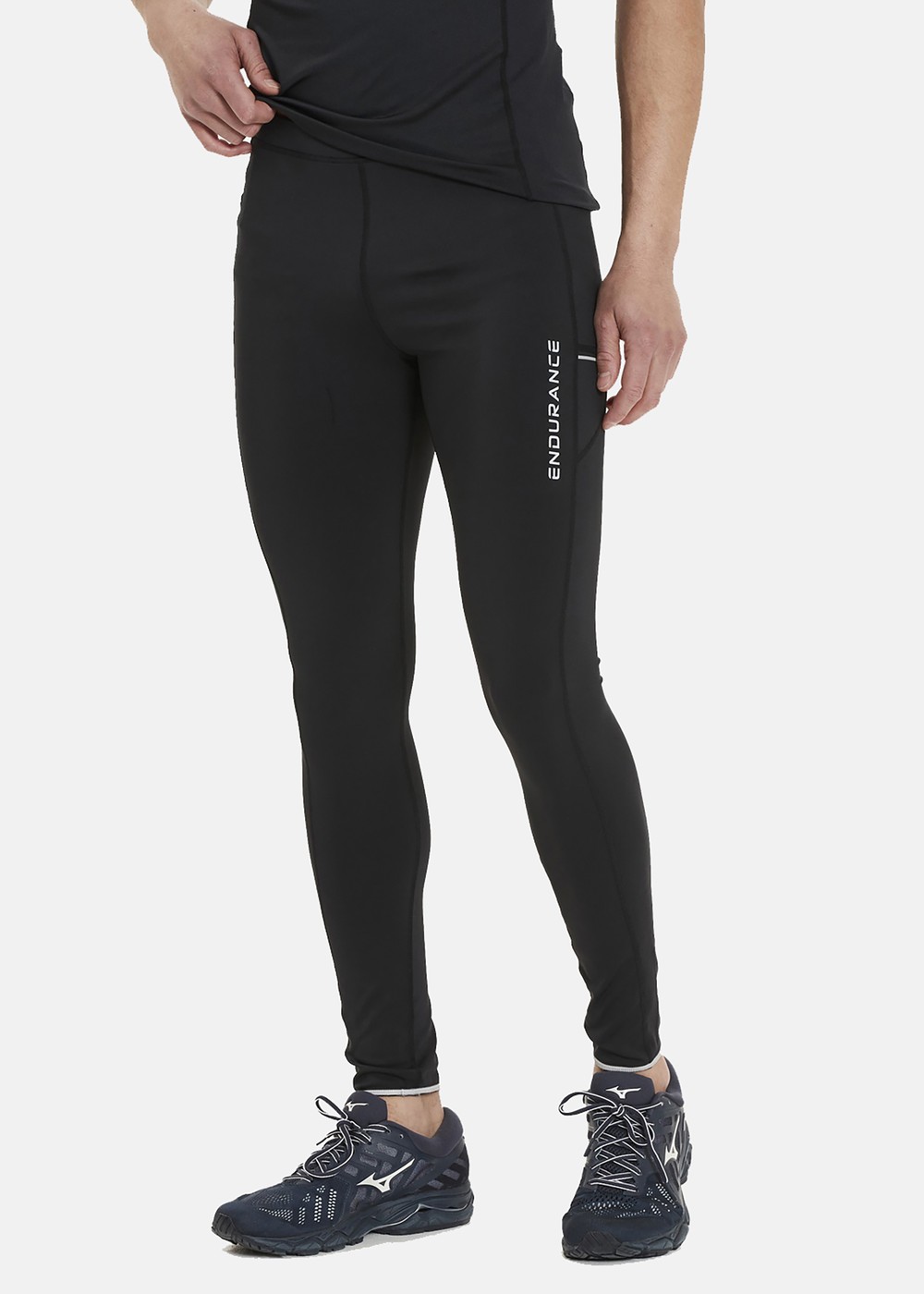 Energy M Long Tights, Black, S, Byxor | Herr - Kläder - Byxor | Padelspecialisterna