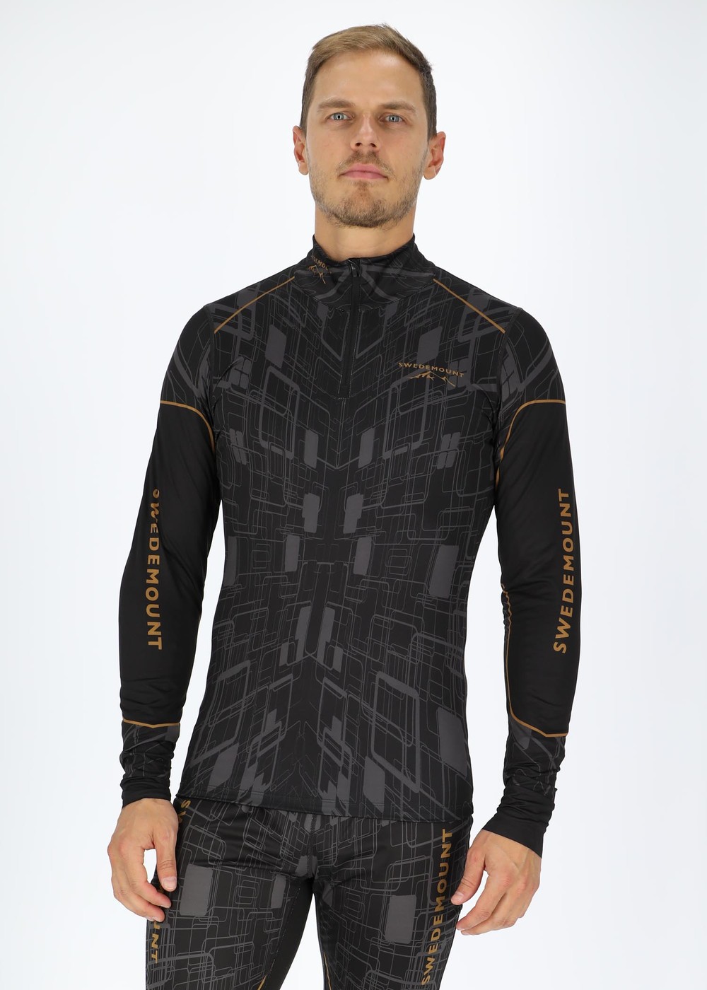 Race Half Zip Top, Black/Charcoal, L, Längdskidkläder | Sport & aktivitet - Sporter - Längdskidåkning - Längdskidkläder | Padelspecialisterna