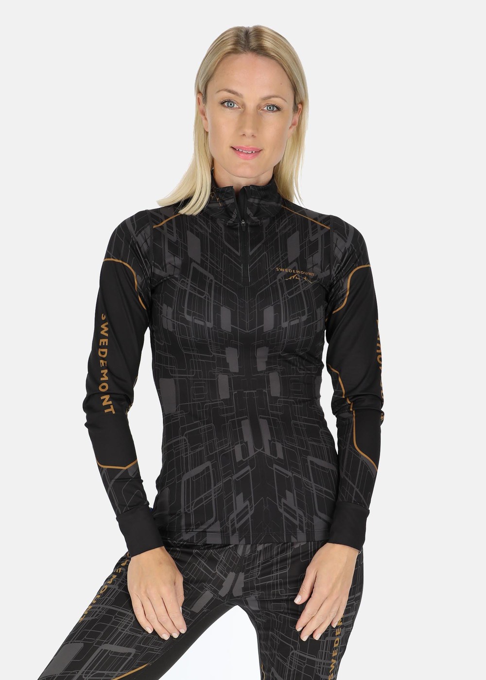 Race Half Zip Top W, Black/Charcoal, 48, Längdskidkläder | Sport & aktivitet - Sporter - Längdskidåkning - Längdskidkläder | Padelspecialisterna