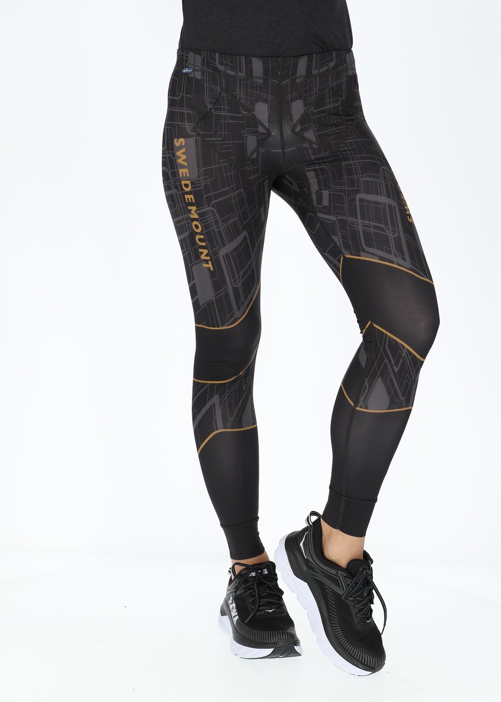 Race Tights W, Black/Charcoal, 34,  Längdskidbyxor