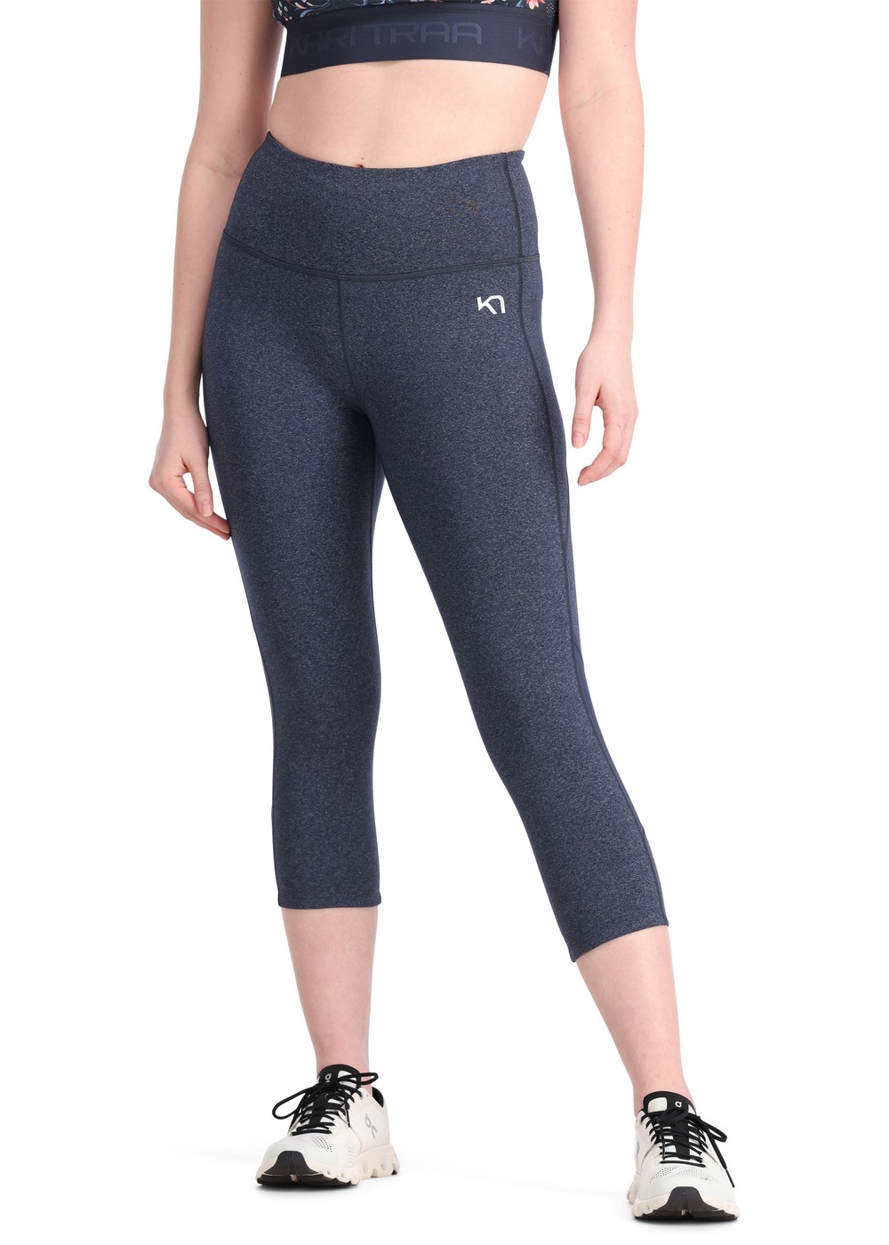 Julie High W Capri, Marin, Xs, Korta Tights | Dam - Kläder - Tights - Korta tights | Padelspecialisterna