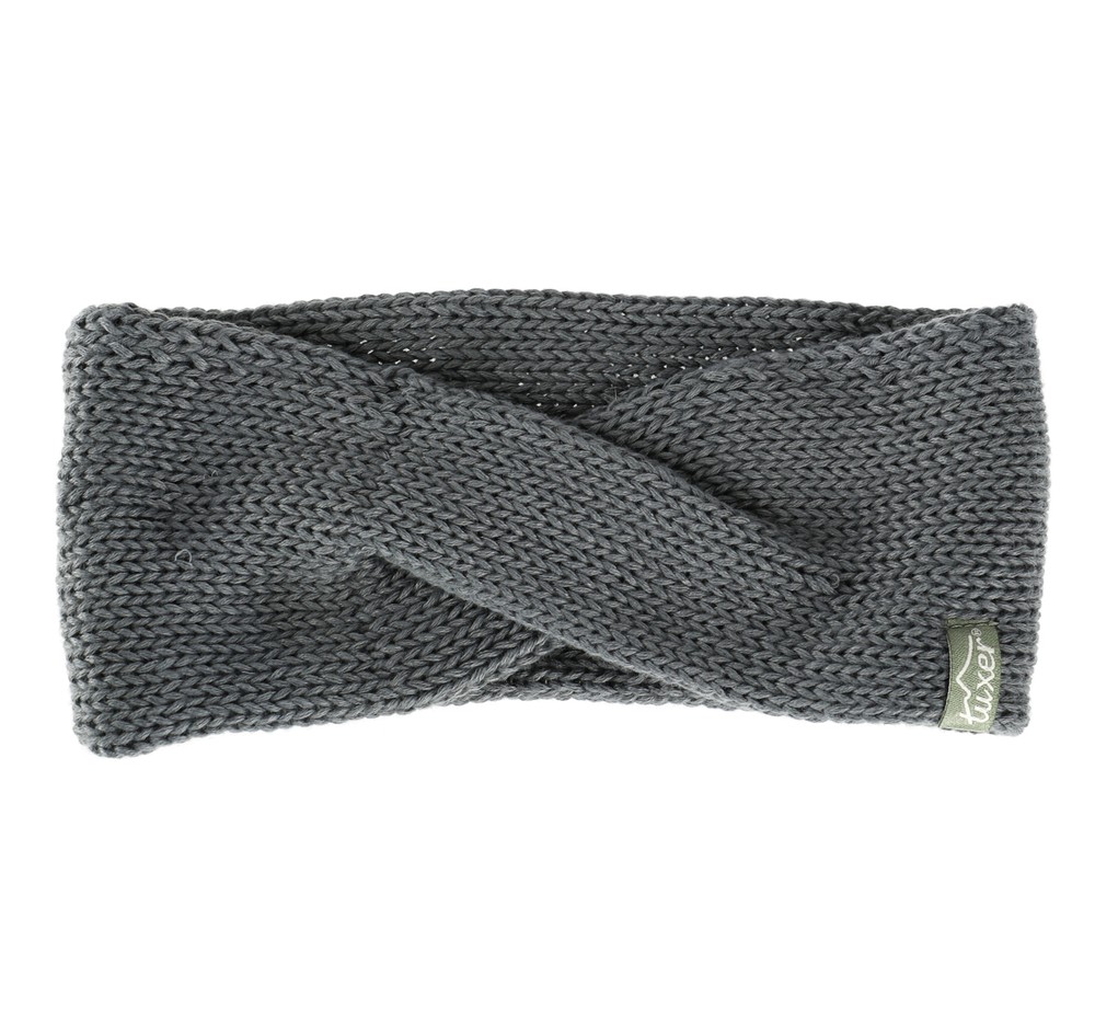 Twist Head Warmer, Modern Grey, Onesize, Pannband | Dam - Accessoarer - Mössor & Pannband | Padelspecialisterna