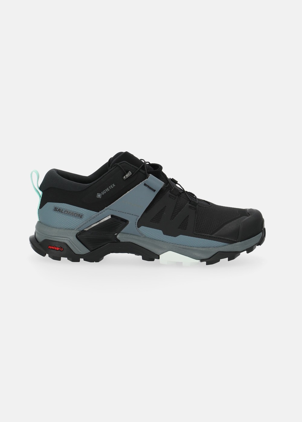 X Ultra 4 Gore-Tex, Black/Stormy Weather/Opal Blue, 37 1/3 (Uk 4.5), Walkingskor | Dam - Skor - Walkingskor | Padelspecialisterna