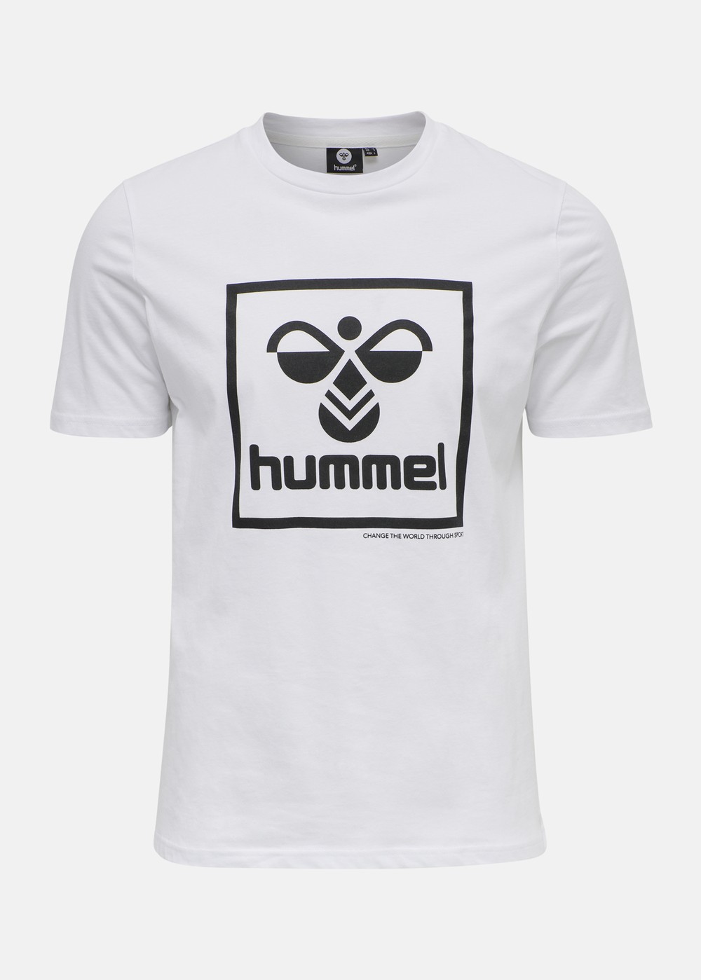 Hmlisam 2.0 T-Shirt, White, M, T-Shirts | Herr - Kläder - T-shirts | Padelspecialisterna