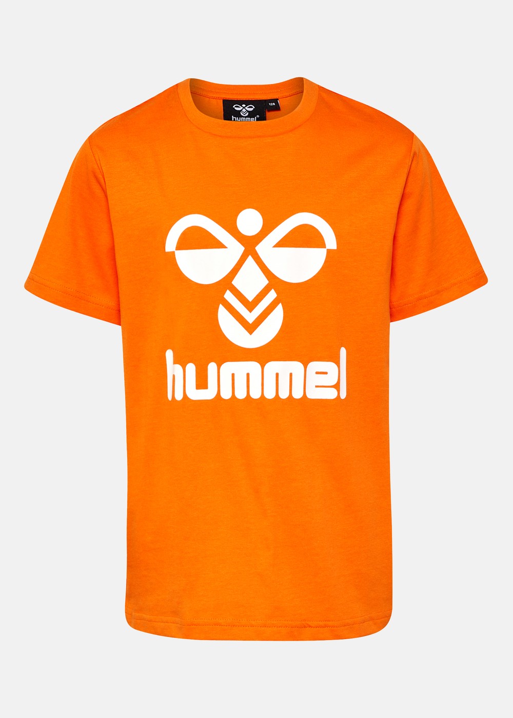 Hmltres T-Shirt S/S, Persimmon Orange, 140, T-Shirts | Junior - Kläder - T-shirts | Padelspecialisterna