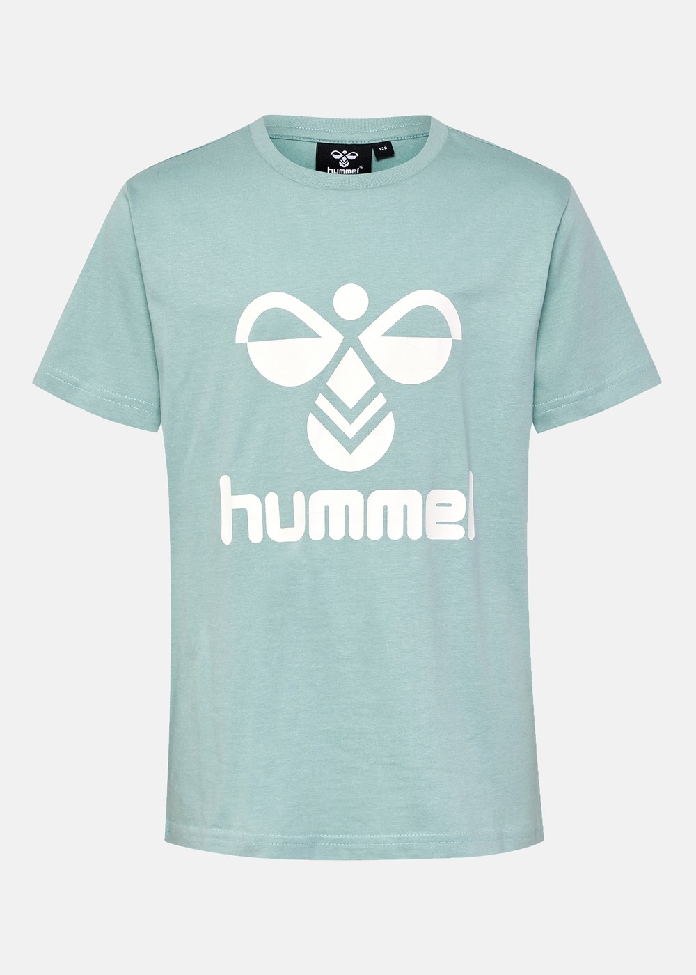 Hmltres T-Shirt S/S, Blue Surf, 116, T-Shirts | Junior - Kläder - T-shirts | Padelspecialisterna