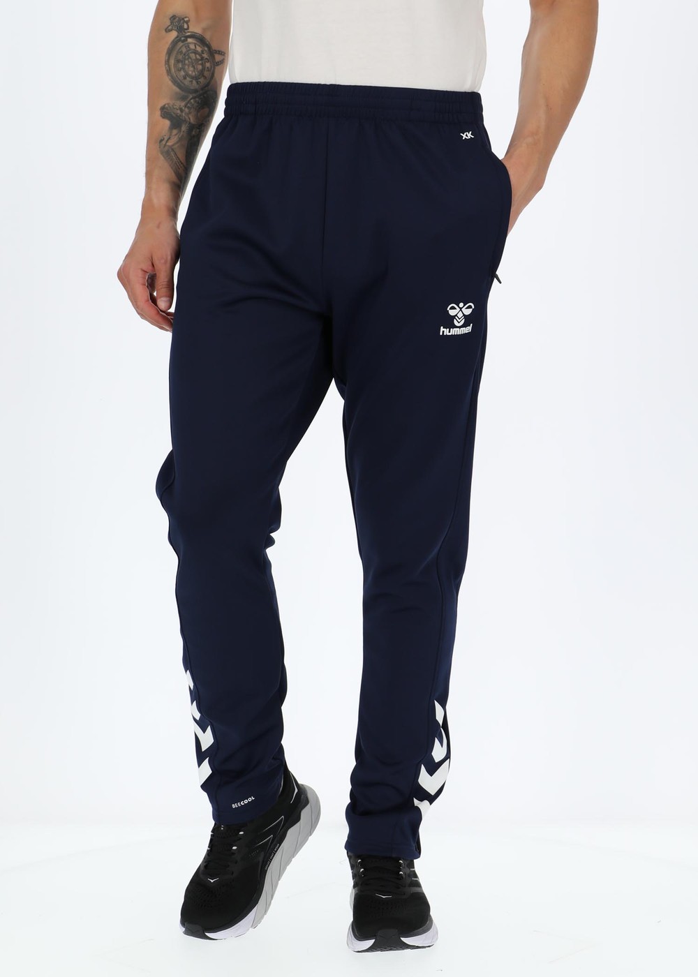 Hmlcore Xk Poly Pants, Marine, 2xl, Herr | Mode - Mjukiskläder - Herr | Padelspecialisterna
