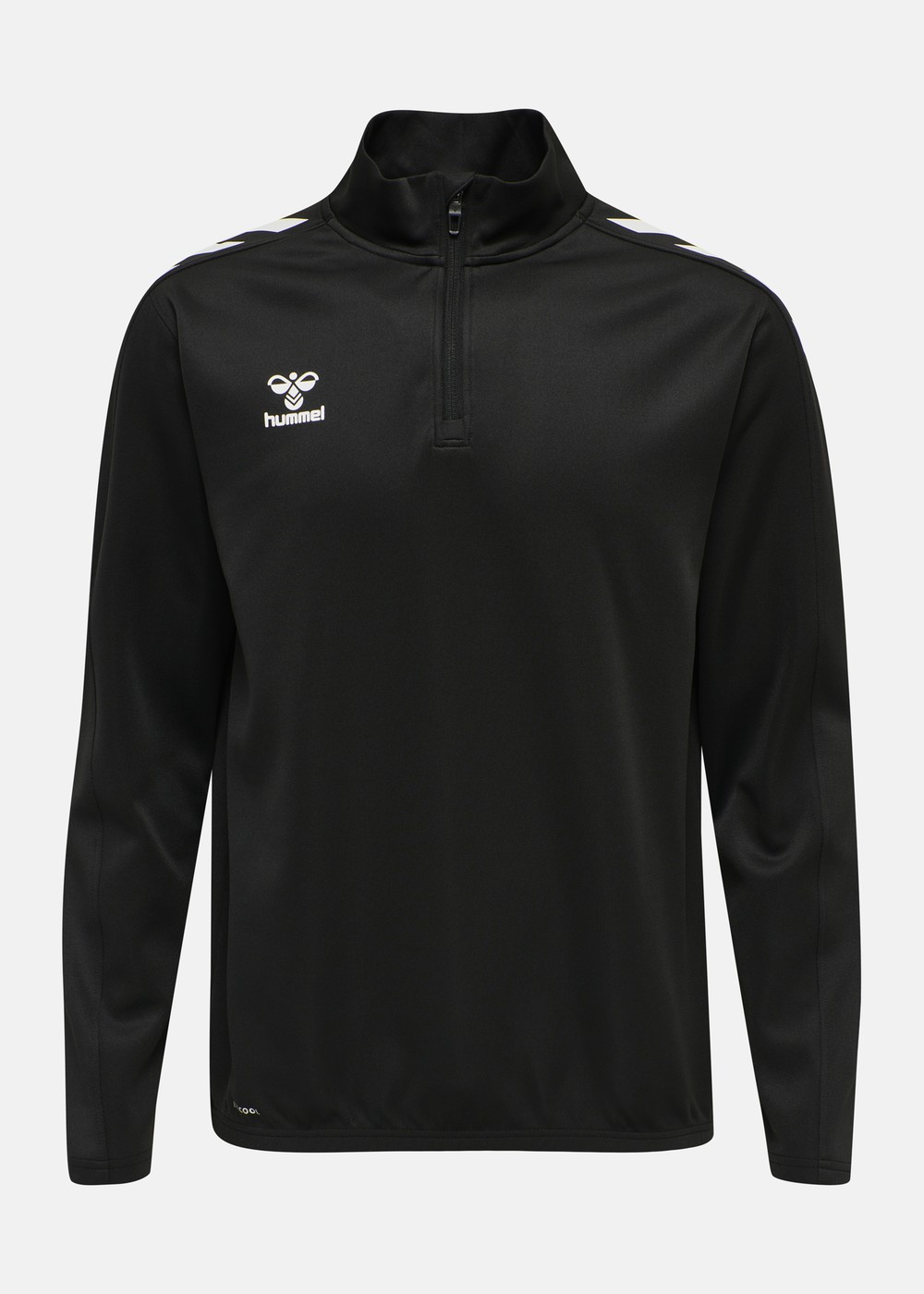 Hmlcore Xk Half Zip Poly Sweat, Black, S, Sweatshirts | Herr - Kläder - Tröjor - Sweatshirts | Padelspecialisterna