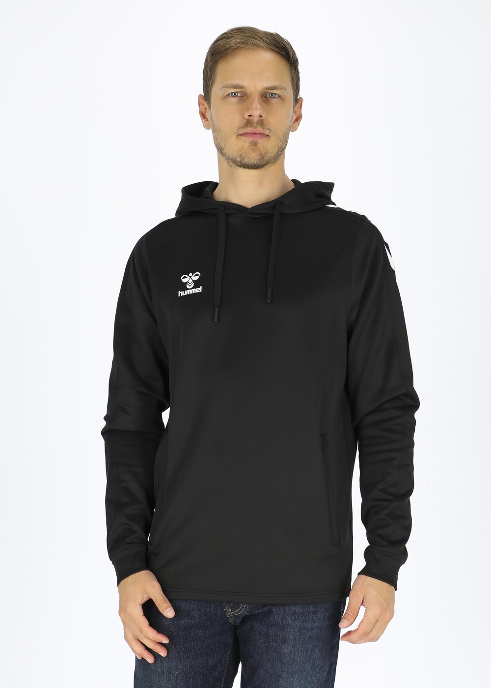 Hmlcore Xk Poly Sweat Hoodie, Black, 2xl, Hoodies | Herr - Kläder - Tröjor - Hoodies | Padelspecialisterna