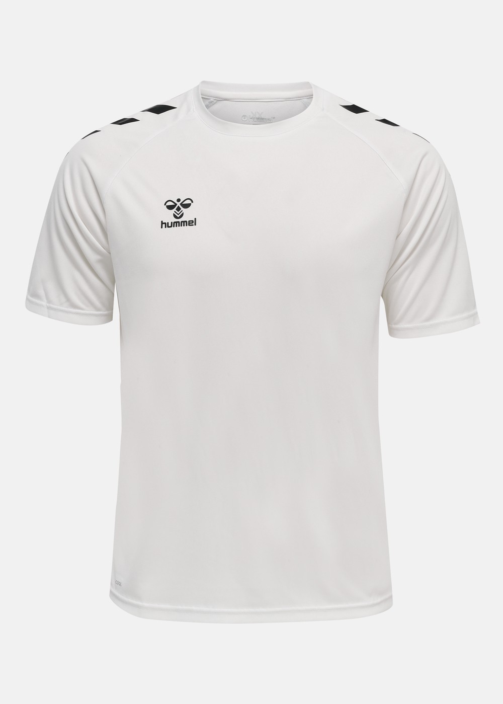 Hmlcore Xk Core Poly T-Shirt S, White, Xl, Löpar T-Shirts | Herr - Aktivitet - Löparkläder - Löpar t-shirts | Padelspecialisterna