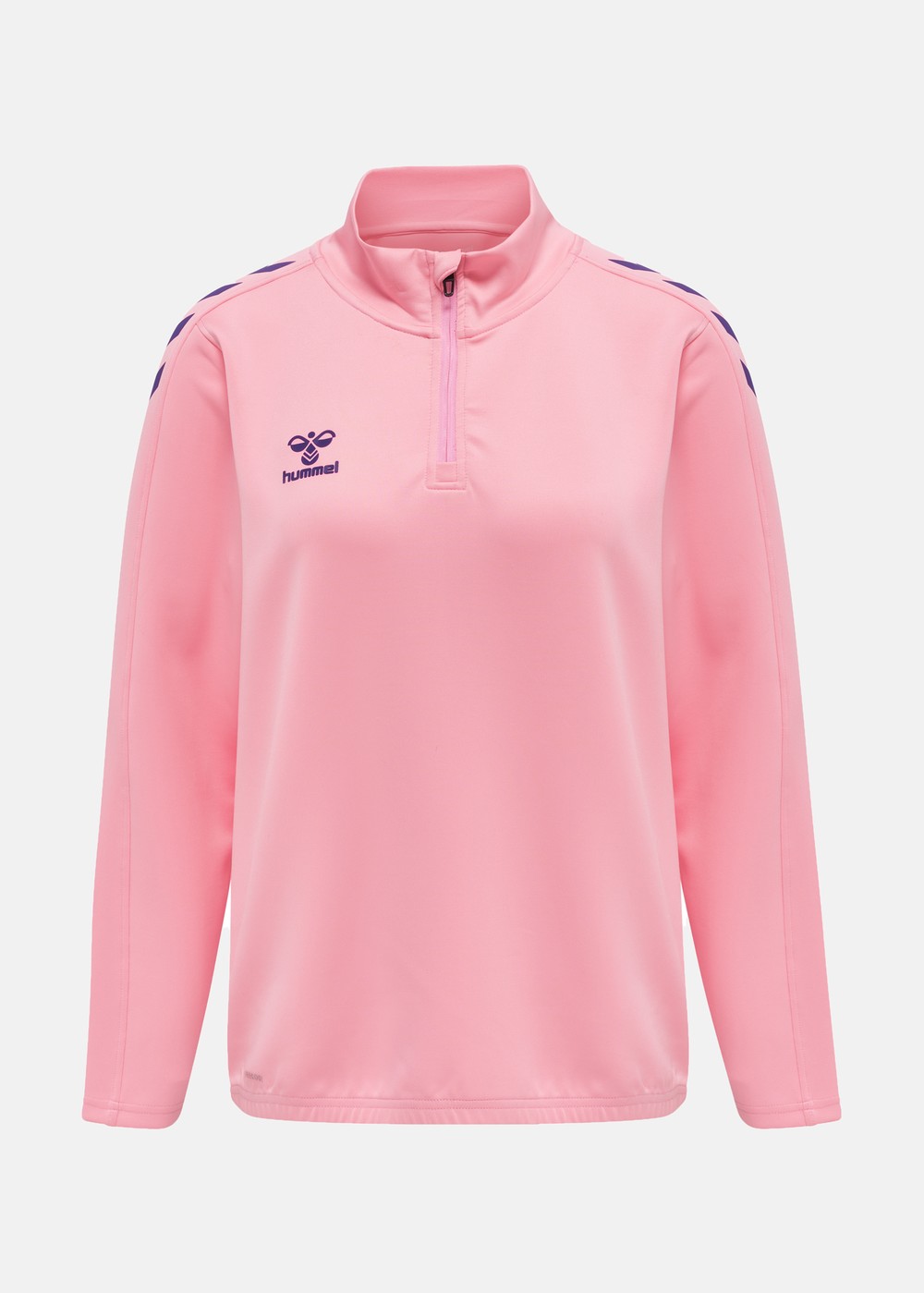 Hmlcore Xk Half Zip Sweat Woma, Cotton Candy, S, Sweatshirts | Dam - Kläder - Tröjor - Sweatshirts | Padelspecialisterna