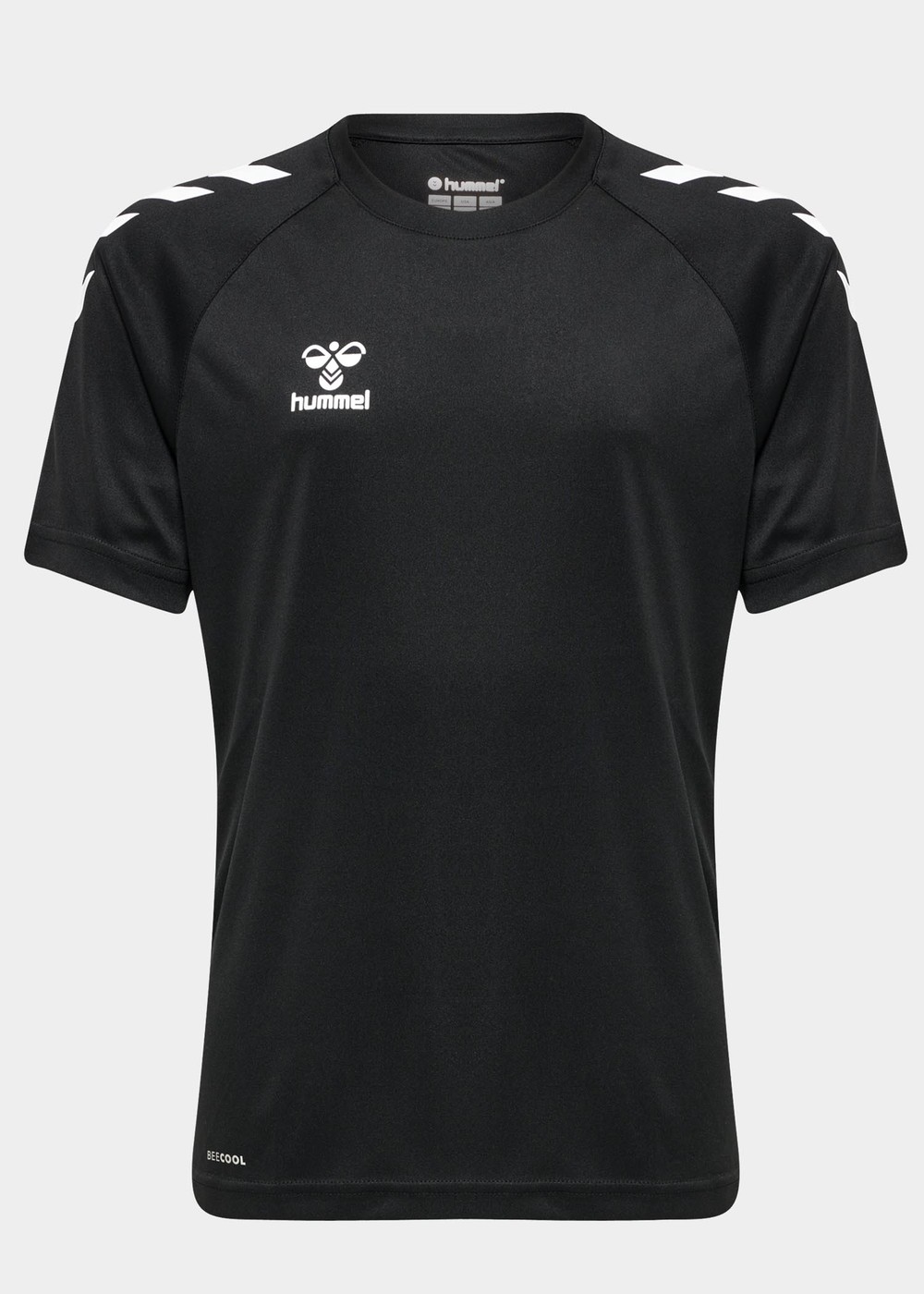 Hmlcore Xk Core Poly Tee S/S K, Black, 116, Löpar-T-Shirts | Junior - Aktivitet - LöparklÀder - Löpar-t-shirts | Padelspecialisterna